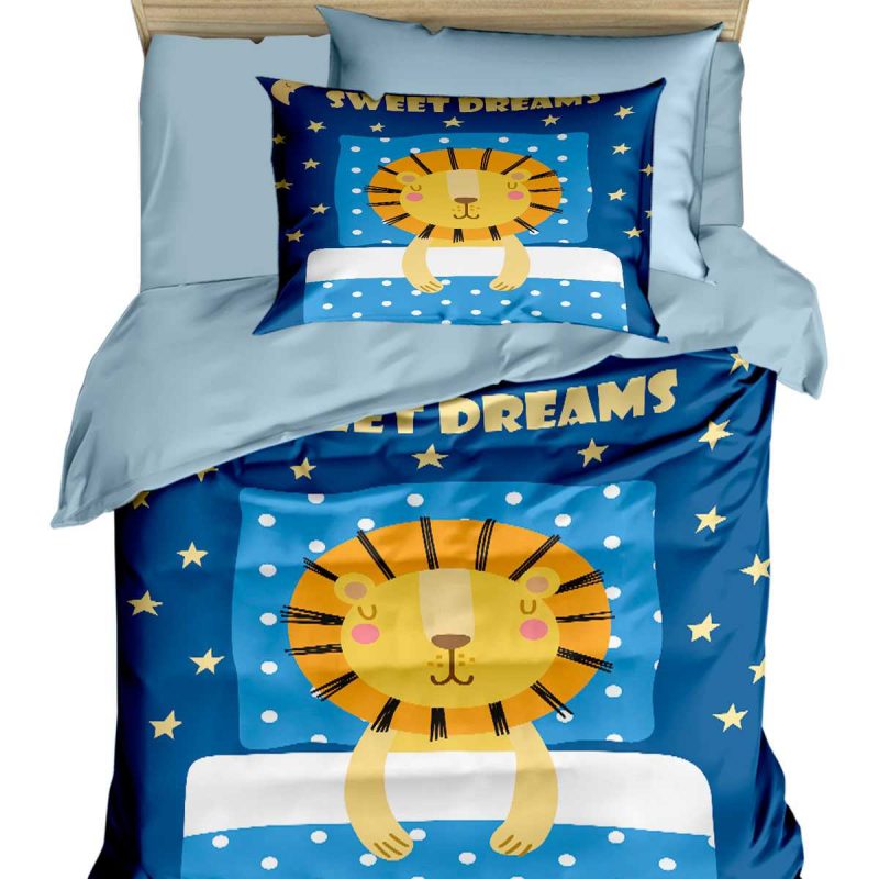 Yenidoğan Erkek Bebek Nevresim Takımı %100 Pamuklu Sweet Dreams