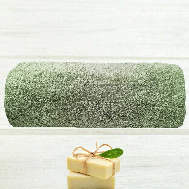 Luxury Hotel 90x150 cm %100 Pamuk Banyo Havlusu  Gramajlı Yeşil